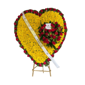 Arreglo floral funebre de lujo Presidencial - funeral flower arragement